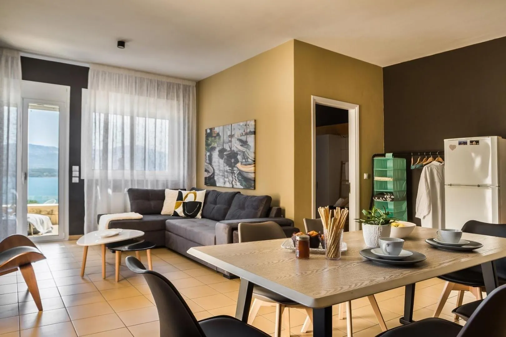 Eviono Sea View Apt Afthonia - Anemelia Lixouri Apartment