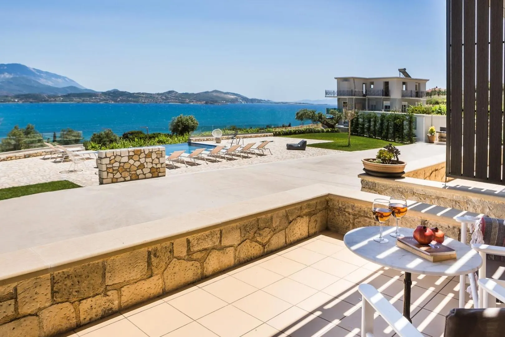 Eviono Sea View Apt Afthonia - Anemelia Lixouri Apartment